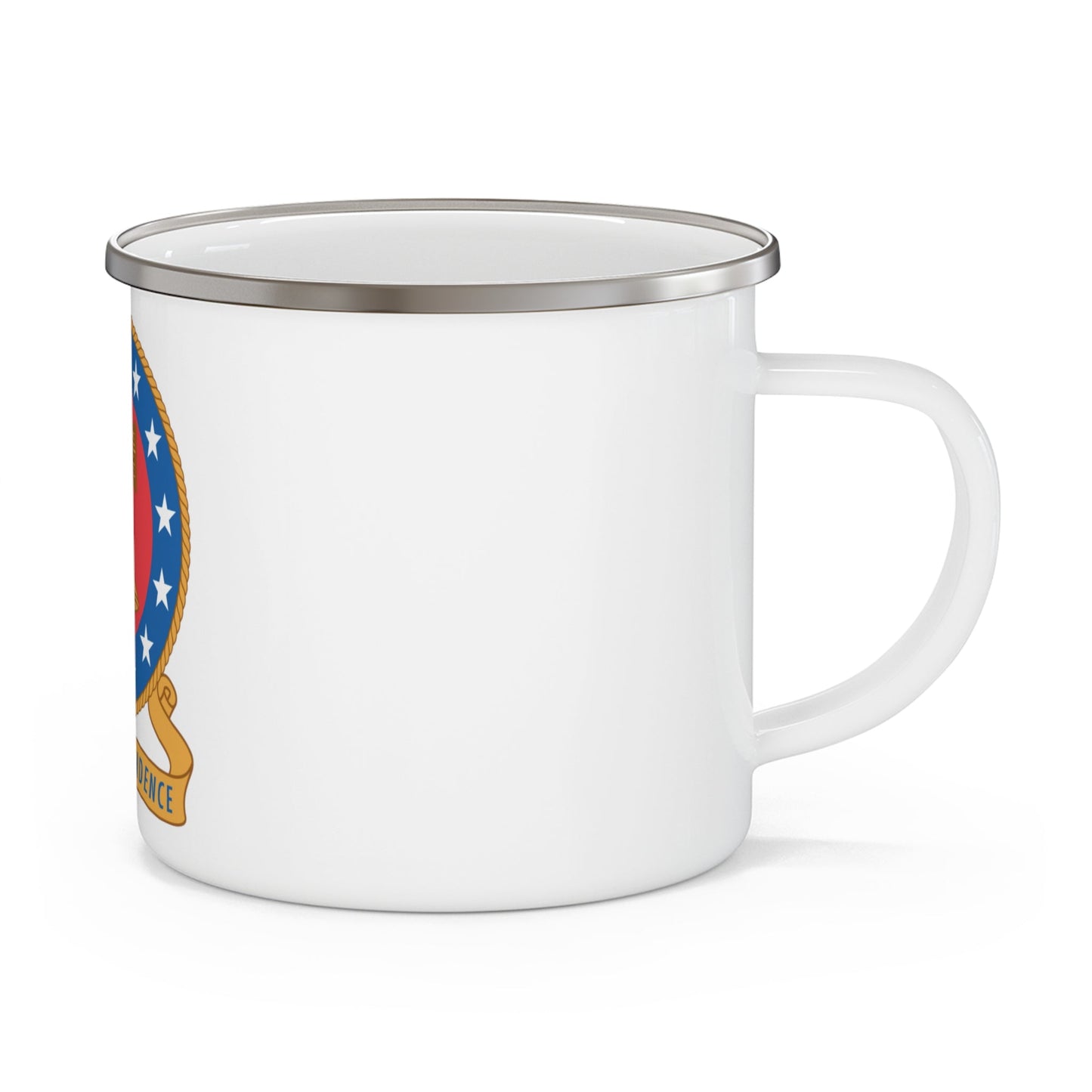 USS Independence (U.S. Navy) Enamel Mug 12oz-12oz-The Sticker Space