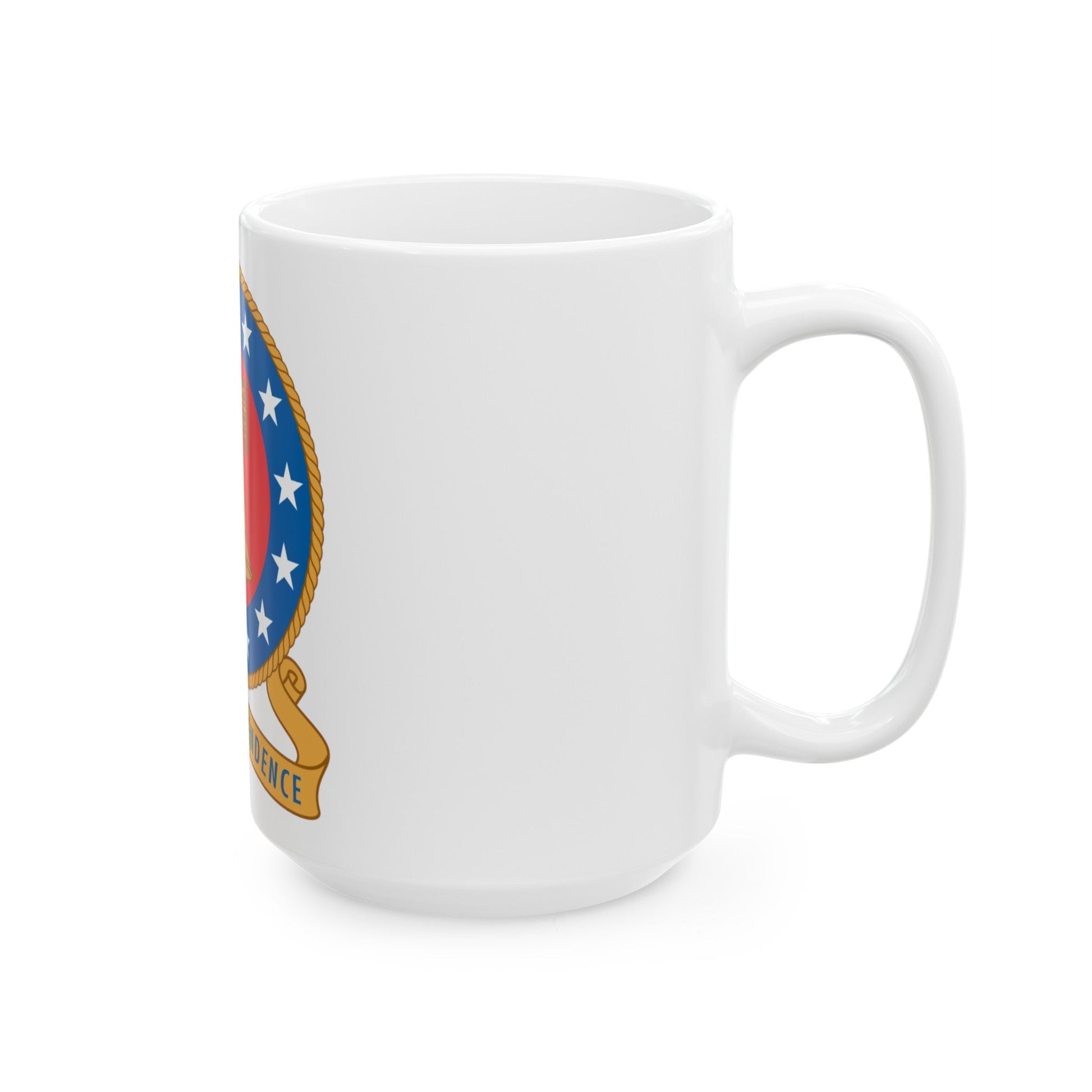 USS Independence (U.S. Navy) White Coffee Mug-The Sticker Space