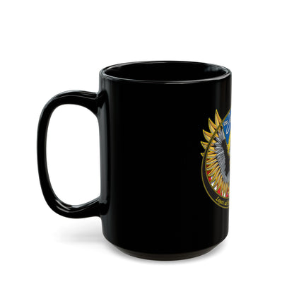 USS John Warner SSN 785 (U.S. Navy) Black Coffee Mug-The Sticker Space