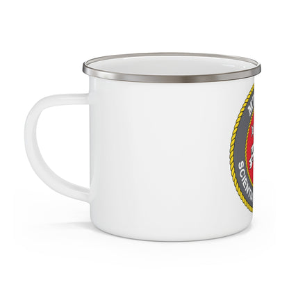 USS LA Jollo MTS 701 (U.S. Navy) Enamel Mug 12oz-12oz-The Sticker Space