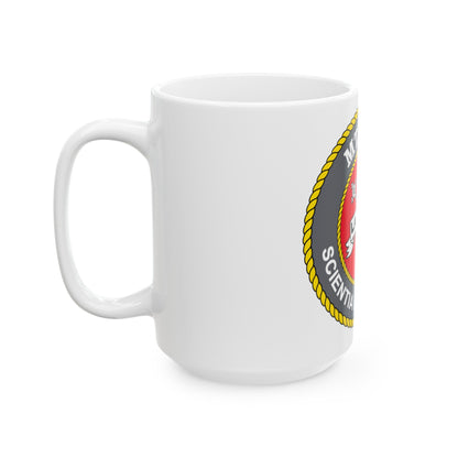 USS LA Jollo MTS 701 (U.S. Navy) White Coffee Mug-The Sticker Space