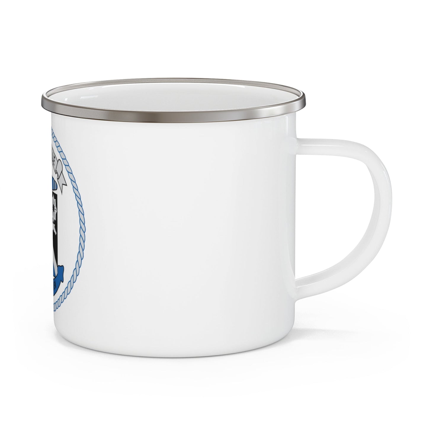 USS LA SALLE AGF 3 (U.S. Navy) Enamel Mug 12oz-12oz-The Sticker Space