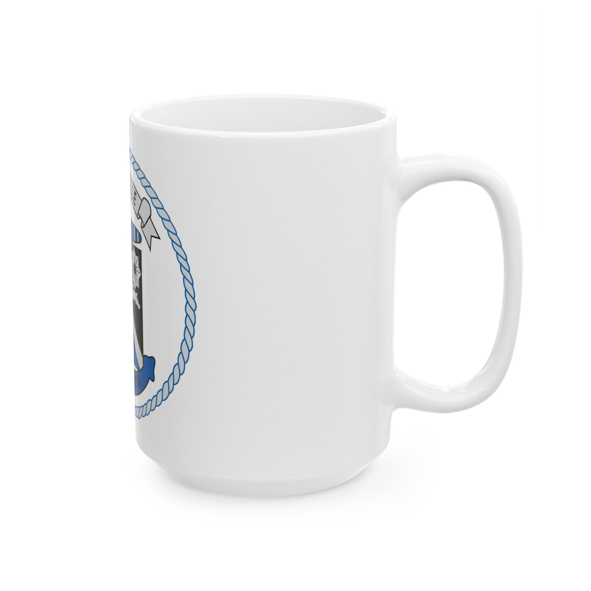 USS LA SALLE AGF 3 (U.S. Navy) White Coffee Mug-The Sticker Space