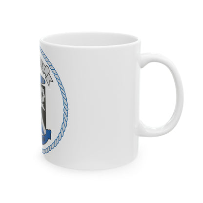 USS LA SALLE AGF 3 (U.S. Navy) White Coffee Mug-The Sticker Space