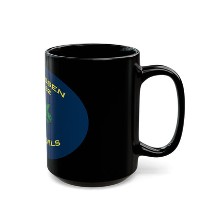 USS Lassen DDG 82 Sea Devils New 2018 (U.S. Navy) Black Coffee Mug-The Sticker Space