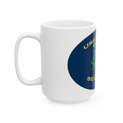 USS Lassen DDG 82 Sea Devils New 2018 (U.S. Navy) White Coffee Mug-The Sticker Space