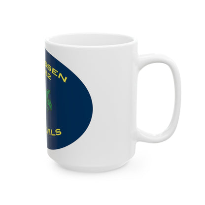 USS Lassen DDG 82 Sea Devils New 2018 (U.S. Navy) White Coffee Mug-The Sticker Space