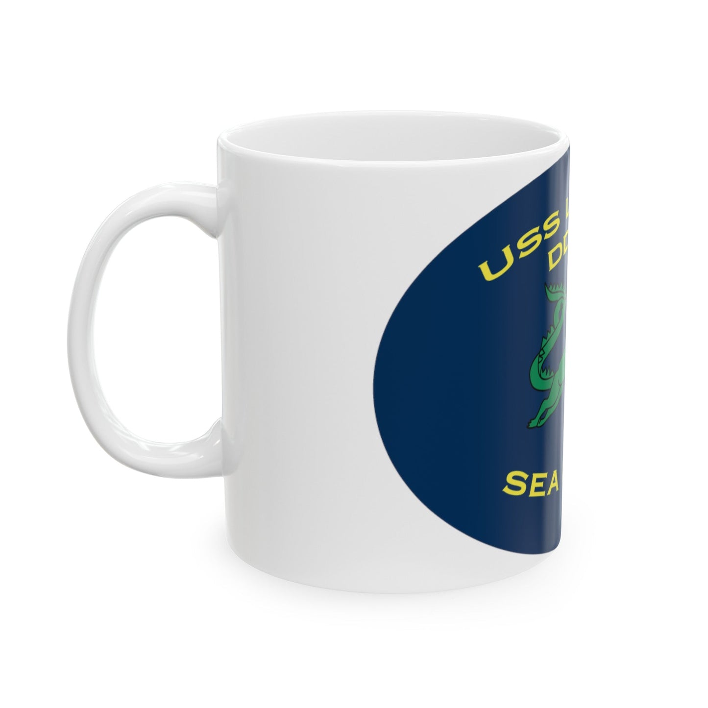 USS Lassen DDG 82 Sea Devils New 2018 (U.S. Navy) White Coffee Mug-The Sticker Space