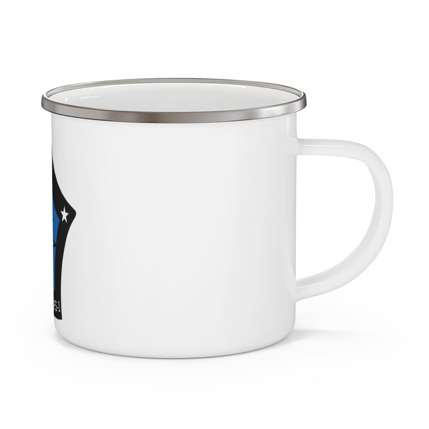 USS Mars AFS 1 (U.S. Navy) Enamel Mug 12oz-12oz-The Sticker Space