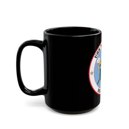 USS Michigan SSBN 727 (U.S. Navy) Black Coffee Mug-The Sticker Space