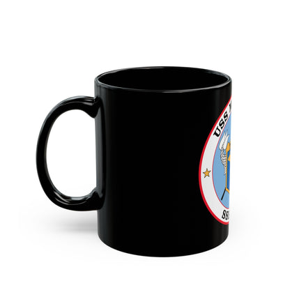 USS Michigan SSBN 727 (U.S. Navy) Black Coffee Mug-The Sticker Space