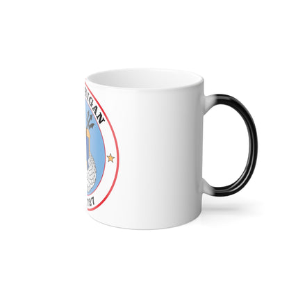 USS Michigan SSBN 727 (U.S. Navy) Color Changing Mug 11oz-11oz-The Sticker Space