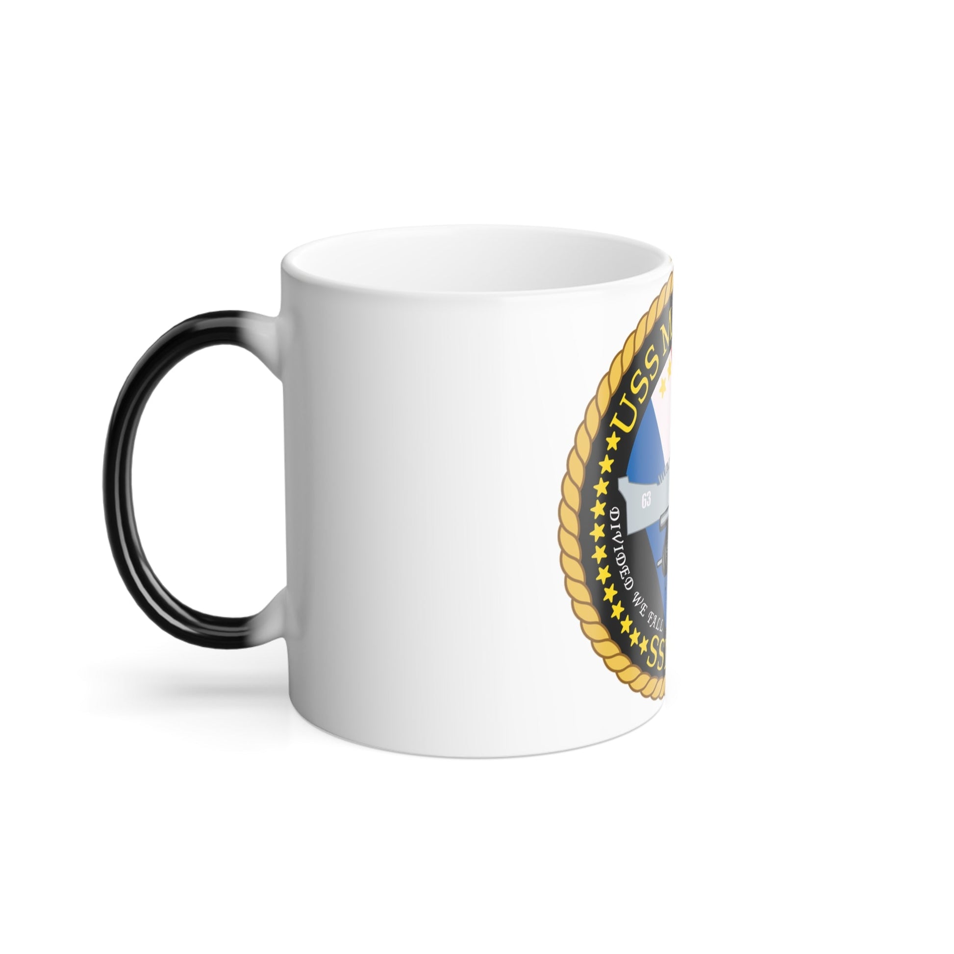 USS Missouri SSN780 (U.S. Navy) Color Changing Mug 11oz-11oz-The Sticker Space