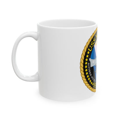 USS Missouri SSN780 (U.S. Navy) White Coffee Mug-The Sticker Space
