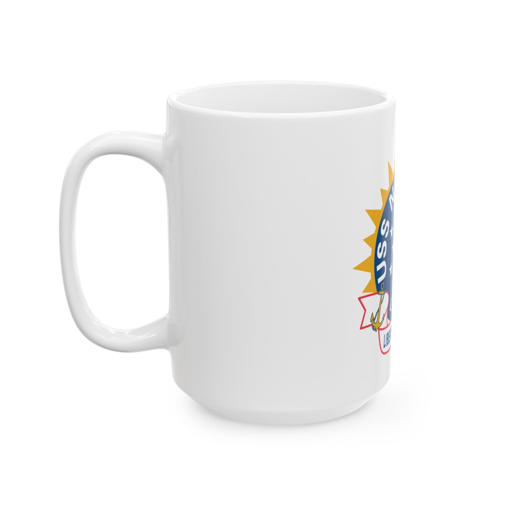 USS Nashille LPD 13 (U.S. Navy) White Coffee Mug-The Sticker Space