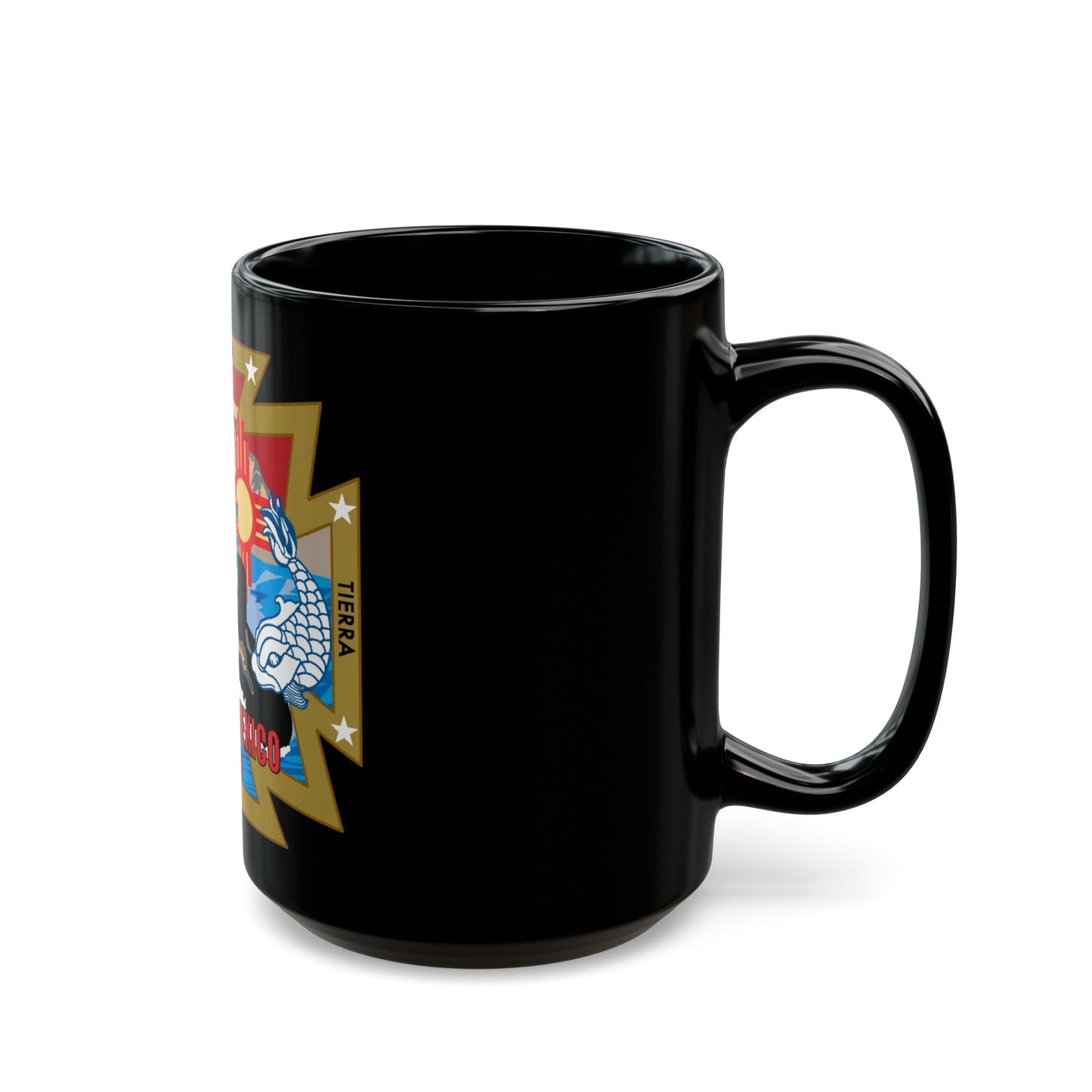 USS New Mexico (U.S. Navy) Black Coffee Mug-The Sticker Space