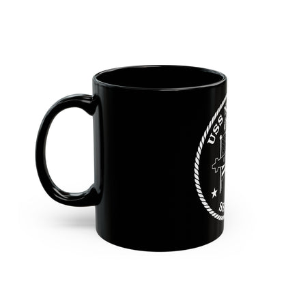 USS Norfolk SSN 714 (U.S. Navy) Black Coffee Mug-The Sticker Space