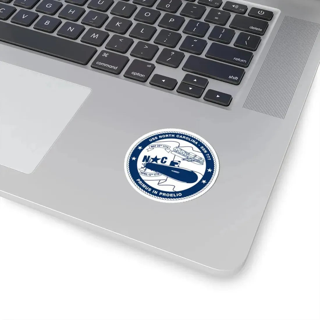 USS North Carolina SSN 777 (U.S. Coast Guard) STICKER Vinyl Kiss-Cut Decal - The Sticker Space