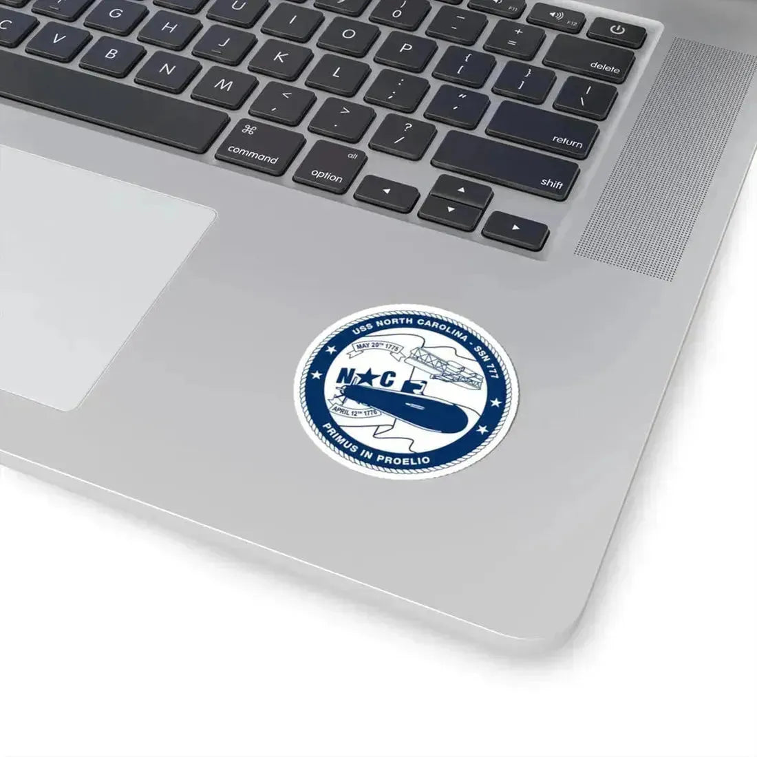 USS North Carolina SSN 777 (U.S. Coast Guard) STICKER Vinyl Kiss-Cut Decal - The Sticker Space