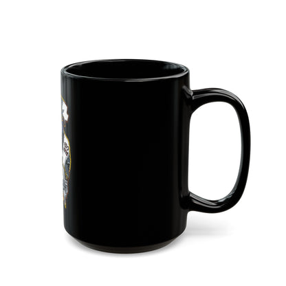 USS North Dakota SSN 784 CPO (U.S. Navy) Black Coffee Mug-The Sticker Space