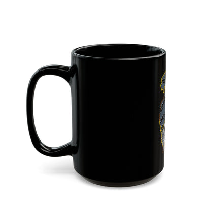 USS North Dakota SSN 784 CPO (U.S. Navy) Black Coffee Mug-The Sticker Space