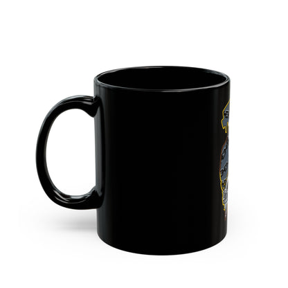 USS North Dakota SSN 784 CPO (U.S. Navy) Black Coffee Mug-The Sticker Space