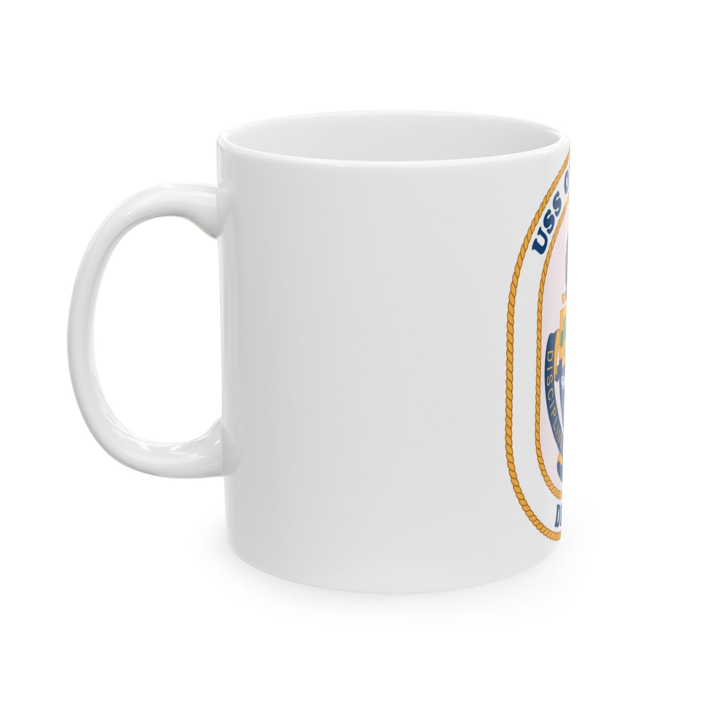 USS O (U.S. Navy) White Coffee Mug-The Sticker Space