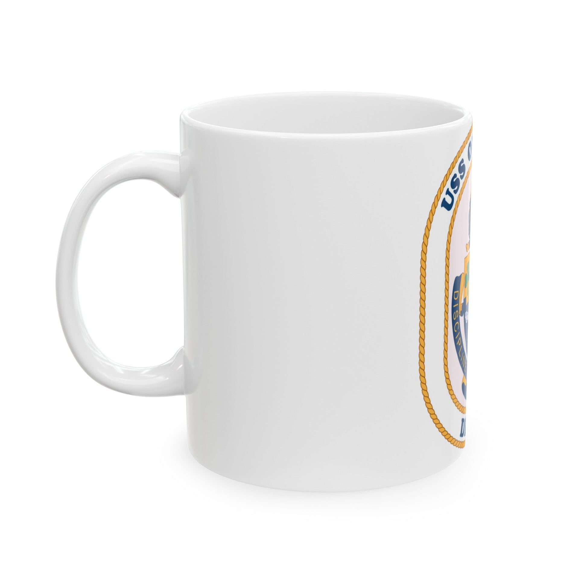 USS O (U.S. Navy) White Coffee Mug-The Sticker Space