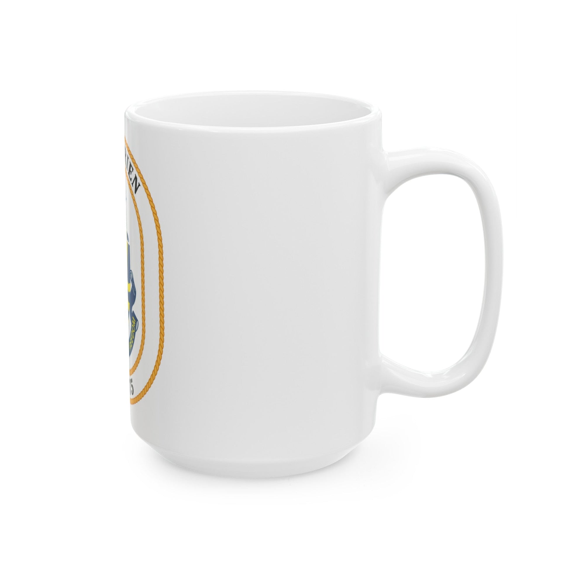 USS O1 (U.S. Navy) White Coffee Mug-The Sticker Space