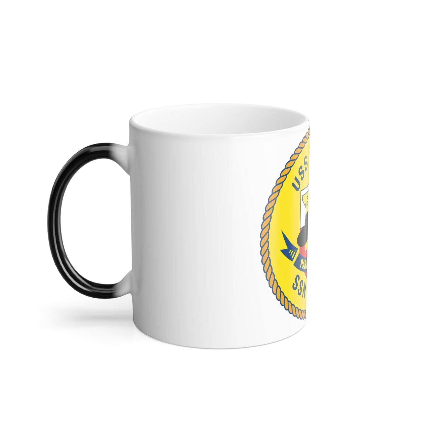 USS PArche SSN 683 (U.S. Navy) Color Changing Mug 11oz-11oz-The Sticker Space