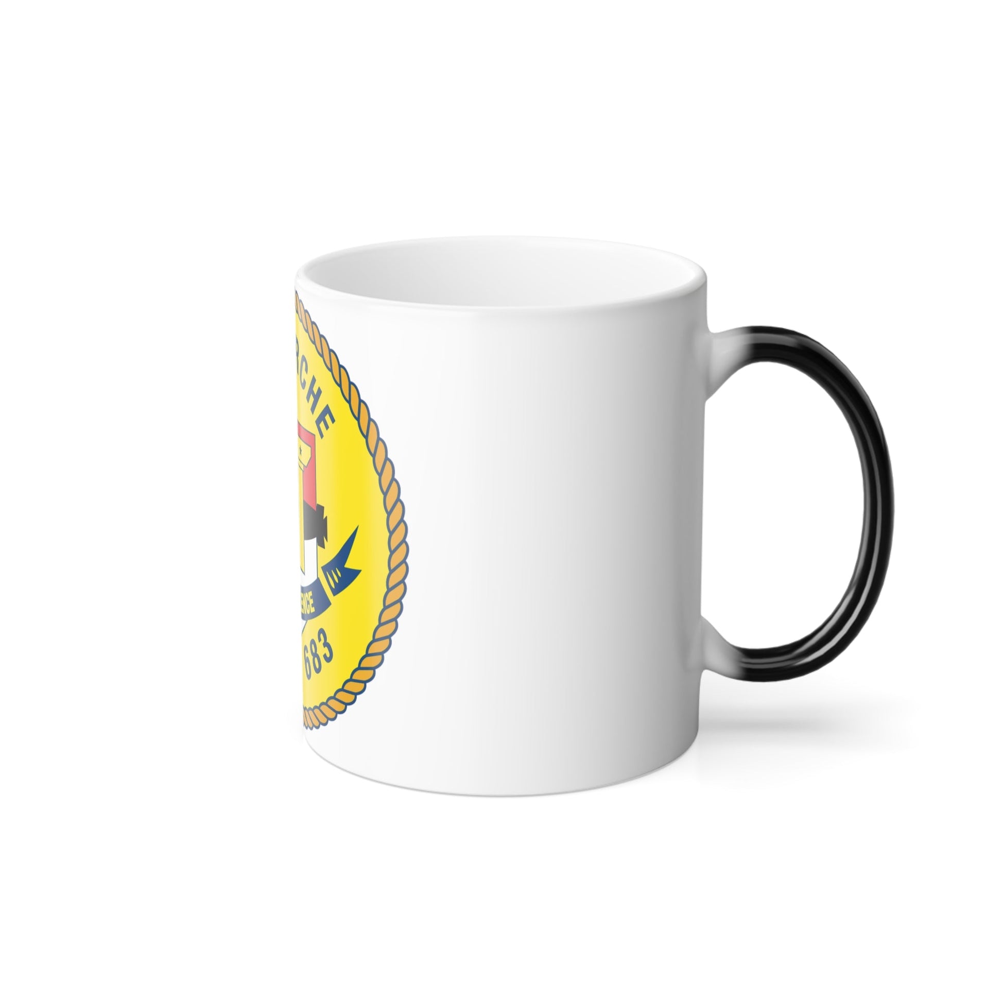 USS PArche SSN 683 (U.S. Navy) Color Changing Mug 11oz-11oz-The Sticker Space