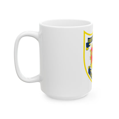 USS Parson DDG 33 Tala At Mitis (U.S. Navy) White Coffee Mug-The Sticker Space