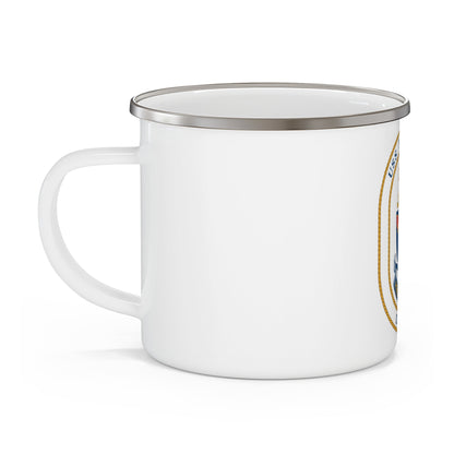 USS Peterson DD 969 (U.S. Navy) Enamel Mug 12oz-12oz-The Sticker Space