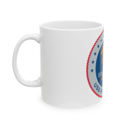 USS Philadelphia (U.S. Navy) White Coffee Mug-The Sticker Space