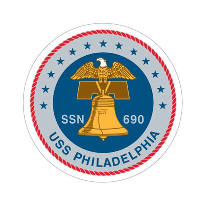 USS Philadelphia (U.S. Navy) STICKER Vinyl Die-Cut Decal 3 Inch - The Sticker Space