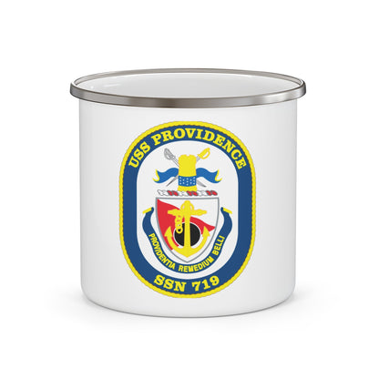 USS Providence SSN 719 (U.S. Navy) Enamel Mug 12oz-12oz-The Sticker Space