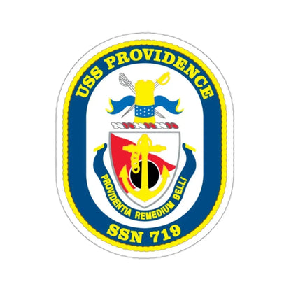 USS Providence SSN 719 (U.S. Navy) STICKER Vinyl Kiss-Cut Decal 2 Inch White - The Sticker Space