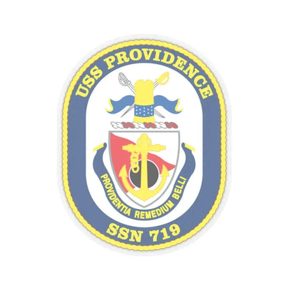 USS Providence SSN 719 (U.S. Navy) STICKER Vinyl Kiss-Cut Decal 6 Inch Transparent - The Sticker Space
