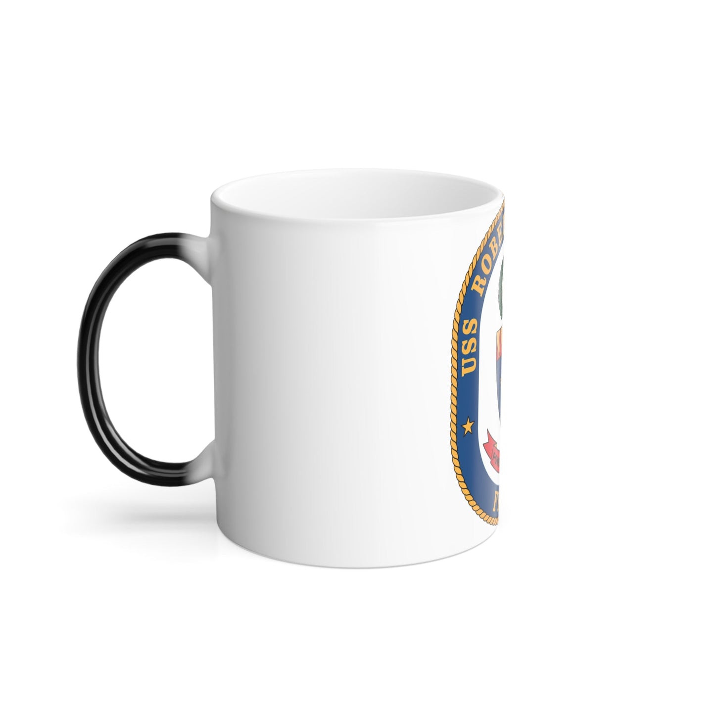 USS Robert G Bradley FF 49 (U.S. Navy) Color Changing Mug 11oz-11oz-The Sticker Space