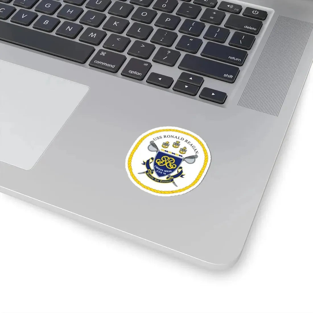 USS Ronald Reagan CVN 76 Chief (U.S. Navy) STICKER Vinyl Kiss-Cut Decal - The Sticker Space