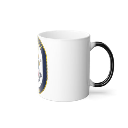 USS Russell DDG 59 Crest (U.S. Navy) Color Changing Mug 11oz-11oz-The Sticker Space