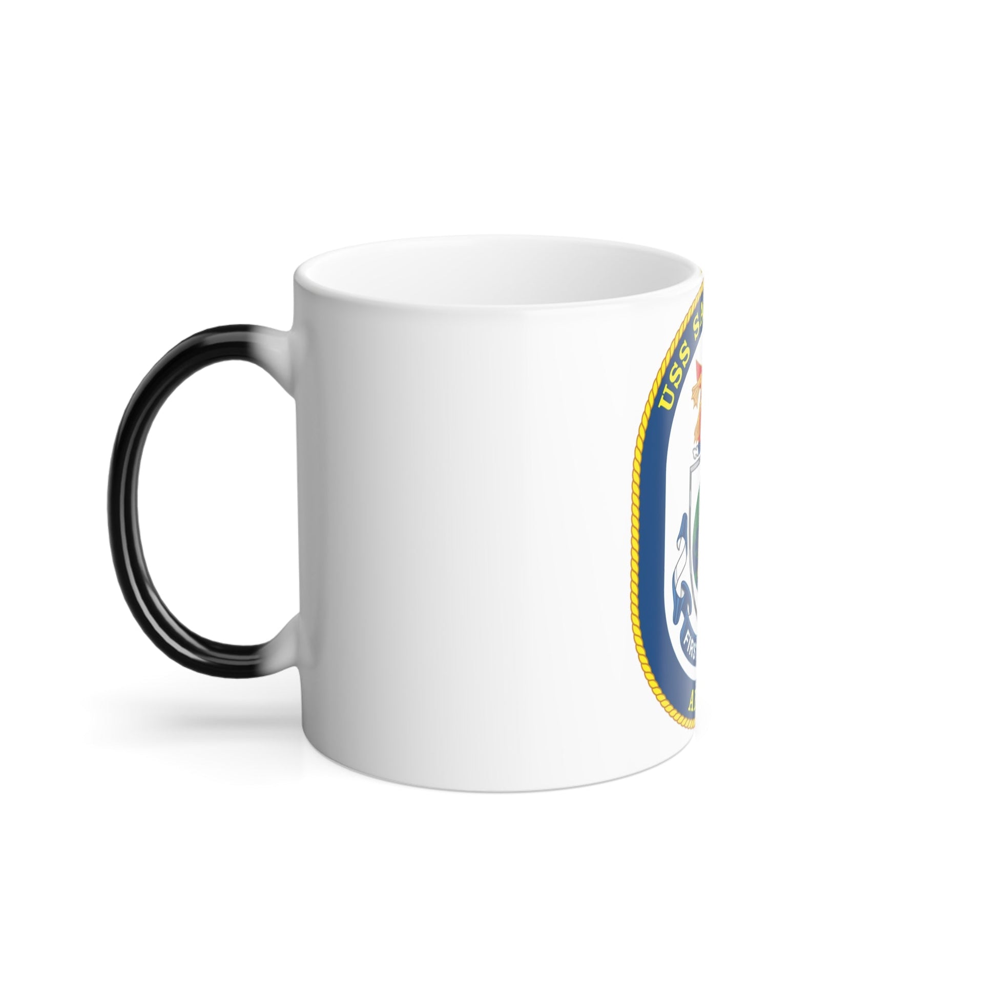 USS Safeguard ARS 50 (U.S. Navy) Color Changing Mug 11oz-11oz-The Sticker Space