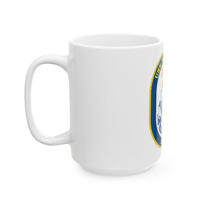 USS Safeguard ARS 50 (U.S. Navy) White Coffee Mug-The Sticker Space