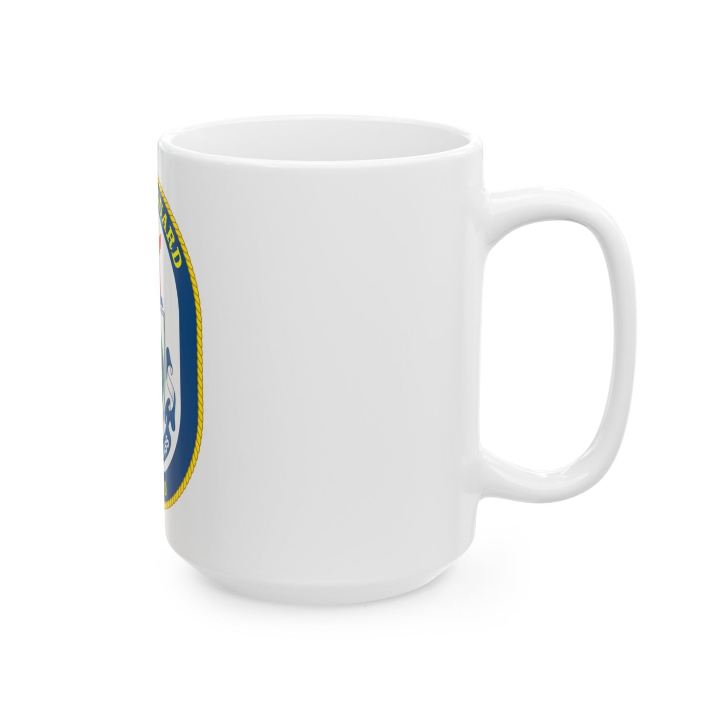 USS Safeguard ARS 50 (U.S. Navy) White Coffee Mug-The Sticker Space