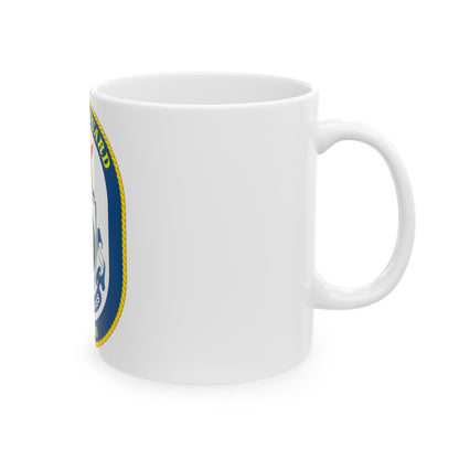 USS Safeguard ARS 50 (U.S. Navy) White Coffee Mug-The Sticker Space