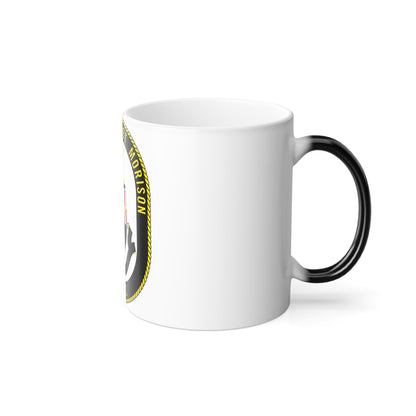 USS Samuel Elliot Morison FFG 13 (U.S. Navy) Color Changing Mug 11oz-11oz-The Sticker Space