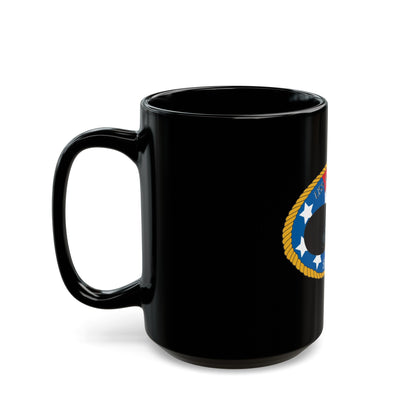USS Scranton SSN 756 (U.S. Navy) Black Coffee Mug-The Sticker Space