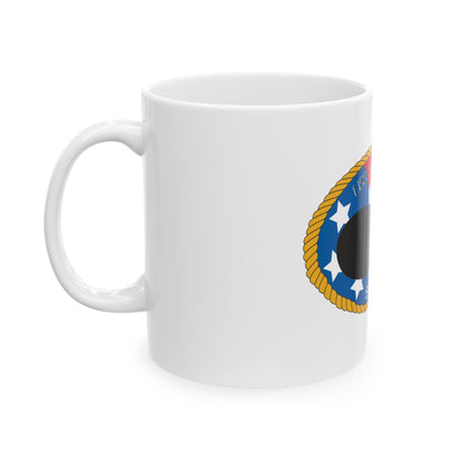 USS Scranton SSN 756 (U.S. Navy) White Coffee Mug-The Sticker Space