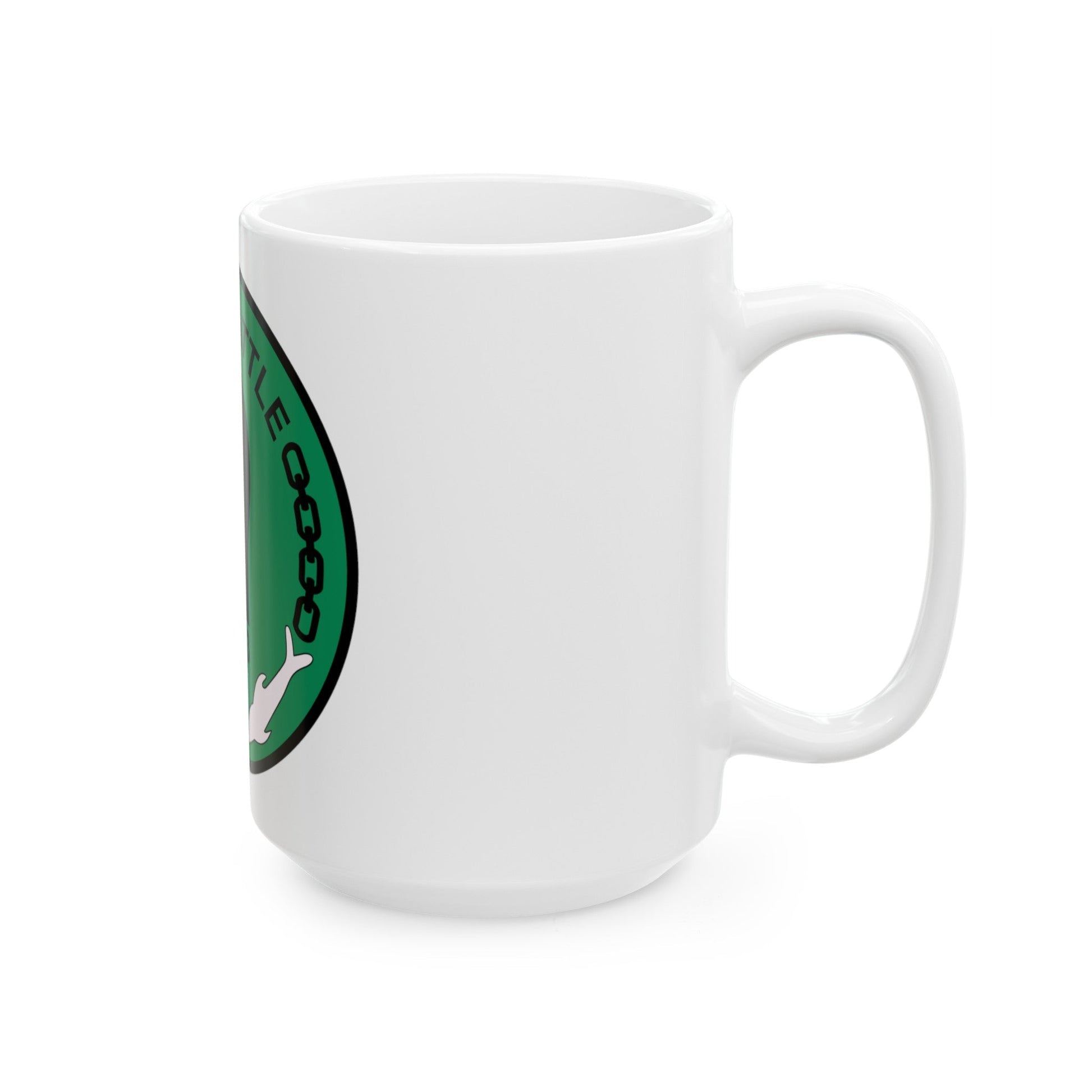 USS Seattle AOE 3 (U.S. Navy) White Coffee Mug-The Sticker Space