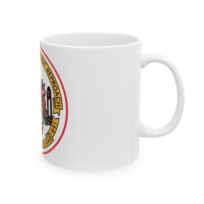 USS Simon Bolivar SSBN 641 (U.S. Navy) White Coffee Mug-The Sticker Space